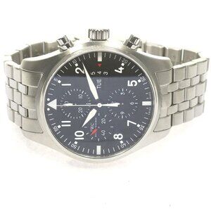 IWC SCHAFFHAUSEN Pilot watch IW377704 Chronograph Automatic Men's Watch_816202